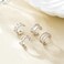 CHIC &amp; ARTSY CHICARTSY Ear Cuff Set Damen Ohrmanschette Ohrringe 925 Sterling Silber Earcuffs Set Helix Knorpel Ohrmanschette Ohne Ohrloch Wickelohrring Fakepircings Ohr Cuffs Ohrklemme