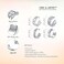 CHIC &amp; ARTSY CHICARTSY Ear Cuff Set Damen Ohrmanschette Ohrringe 925 Sterling Silber Earcuffs Set Helix Knorpel Ohrmanschette Ohne Ohrloch Wickelohrring Fakepircings Ohr Cuffs Ohrklemme