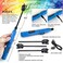 Pixiss Epoxy Mixer Resin Mixer - Rechargeable Battery Electric Handheld Mixer for Resin Accessories, Epoxy Stirrer for Resin, Silicone Resin Molds Mixing, Epoxy Molds, DIY Crafts Tumblers, 3 Included