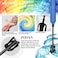 Pixiss Epoxy Mixer Resin Mixer - Rechargeable Battery Electric Handheld Mixer for Resin Accessories, Epoxy Stirrer for Resin, Silicone Resin Molds Mixing, Epoxy Molds, DIY Crafts Tumblers, 3 Included