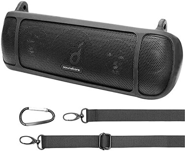 co2CREA Soft Silicone Cover Compatible with Anker Soundcore MotionPlus Bluetooth Speaker
