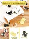 Hoteam 10 Pieces Cat Pins Cute Brooch Pin Set Kawaii Cat Backpack Pin Black Cat Book Brooch Gothic Aesthetic Cat Buttons for Backpacks Clothing Bags Lapel Jackets for Women Men DIY Presents