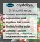 crystalpro Shrimp Minerals Essential Minerals for Invertebrates Aquarium Salt 4.22 Oz (125 ml