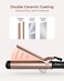 IKV 1 1/2 inch Extra Long Barrel Curling Iron, 1.5 Inch Large Barrel for Long Hair Ceramic Tourmaline