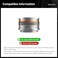 brightin star 10mm F5.6 Fisheye Wide Angle APS-C Manual Foucus Mirrorless Camera Lens, Fit for Canon EOS-M Mount M, M2, M3, M5, M6, M10, M100, M50, M200 (Silver