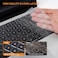 CaseBuy Premium Keyboard Cover Ultra Thin Protector Skin for 2025-2021 MacBook Pro 14 16 inch M4 M3 M2 M1 Pro/Max, MacBook Air 15" 13.6" M4 M3 M2 Chip A3241 A3114 A2941 A3240 A3113 A2681, Clear