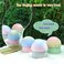 NUOSWEK Mechanical Kitchen Timer, Cute Mushroom Timer for Kids, Wind Up 60 Minutes Manual Countdown Timer for Classroom, Home, Study and Cooking (Pink Base