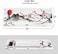 Sweetshow Cherry Blossom Mouse Pad Gaming Mouse Pad 31.5 X 11.8 Inch Japanese Sakura Mouse Pad Stitched edges Rubber Base Non-Slip WaterProof Large Mouse Pad suitable Desk/Office/Game