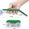 Keedolla Turtle Resting Basking Platform Simulation Grass Turtle Ramp, Lawn Tortoise Climbing Ladder Turtle Resting Terrace for Reptile Frog Terrapin - Middle