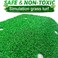 Keedolla Turtle Resting Basking Platform Simulation Grass Turtle Ramp, Lawn Tortoise Climbing Ladder Turtle Resting Terrace for Reptile Frog Terrapin - Middle