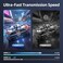 llano 8K HDMI Switch 4K@120Hz, HDMI Bidirectional 2.1 Switch Splitter Supports 8K@60Hz, Aluminum Switcher Selector for PS4/PS5 Xbox Roku Apple TV Fire Stick Sony TV