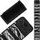 Saintrygo Money Organizer Cash Wallet with 12 Zipper Slots Money Holder Bill Receipt Cash Holder Small Travel Money Organizer for Budgeting Cash, Storing Receipt, Black