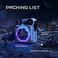 Muzen Cyber Cube-Pro Bluetooth Speaker, Bluetooth 5.0, Portable Speaker with Fidget Spinner, Crystal Clear Sound with RGB Led Light Wireless Speaker, Waterproof Speakers for Indoor Outdoor