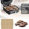 WMKGG Unbleached Air Fryer Parchment Paper, 100 PCS Perforated Disposable Air Fryer Liners for Ninja Foodi Grill 5-in-1 AG301 4qt Air Fryer