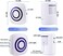 Shaogax Motion Sensor Alarm,Wireless Driveway Alarm Indoor Home Security Business Detector Alert System -MonitorProtect Property - 2 Receiver and 3 PIR Sensor-38 Chime Tunes