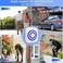 Shaogax Motion Sensor Alarm,Wireless Driveway Alarm Indoor Home Security Business Detector Alert System -MonitorProtect Property - 2 Receiver and 3 PIR Sensor-38 Chime Tunes