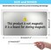 XYK 17.7" x 11.8" Stainless Steel Magnetic Board - Magnet Bulletin Board to Display Magnetic Letters Numbers Animal, Poetry, Spice Jars, Notes, Photos, Suitable for Wall, Refrigerator, Cubicle, Cabine