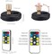 HEAGEERO Wireless Spotlights Indoor,Remote Control Accent Light,Battery Picture Light with 2 Remote,Rotatable Accent Light for Art Closet Wall Uplight(BG