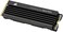 Corsair MP600 PRO LPX 1TB M.2 NVMe PCIe x4 Gen4 SSD, High Speed Interface, Compact Form Factor Black, CSSD-F1000GBMP600PLP