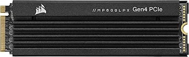 Corsair MP600 PRO LPX 2TB M.2 NVMe PCIe x4 Gen4 SSD - Optimised for PS5 (Up to 7,100MB/sec Sequential Read6,800MB/sec Sequential Write Speeds, High-Speed Interface, Compact Form FactorBlack
