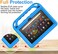 جراب BMOUO للأطفال لجهاز Fire HD 10/Fire HD 10 Plus اللوحي (الجيل الحادي عشر، إصدار 2021، مع واقي شاشة، ومقبض مقاوم للصدمات، وحامل). جراب للأطفال لجهاز Amazon Fire HD 10 اللوحي/Fire HD 10 Plus، أزرق.