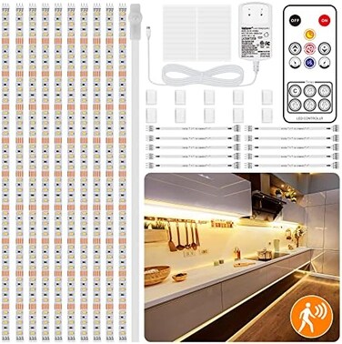 LAFULIT 10 PCS Under Cabinet Lights Kit