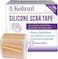 Kelinul Silicone Scar Sheets(1.6 x 120"Roll-3MScar Removal Silicone Scar Tape for Softening and Flattening Scars, Acne, C-Section, Keloid Surgery, Painless Removal, Reusable, Washable, 10-12 Month Sup