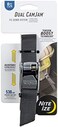 Nite Ize, Inc. CJD8-09-R3 Nite IZE CamJam, Proprietary Dual Cam Zinc Alloy Buckle and High Strength Strap, 400 lb. Load Limit, 8 ft. Webbing Tie Down System, Charcoal