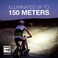 Energizer X400 Rechargeable Bike Light, IPX4 Water Resistant, Compact and Lightweight Design, Front Clip Light and Rear LED Light for Visibility