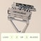 Leaf ShaveLeaf Razor, Chrome - Eco-Friendly Razor for WomenMen, Multi-Blade, Pivoting Head Razor with Stainless Steel Blades; Recommended for Body Shaving and Head Shaving