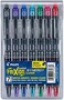 PILOT Pen 17478 FriXion Synergy Clicker Erasable, RefillableRetractable Gel Ink Pens, Extra Fine Point, Assorted Ink Colors, 7-Pack