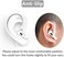 IiEXCEL 4 Pairs Anti Slip Kit Compatible with AirPods 3rd Gen, Silicone Sport Ear Hooks and 360&deg; Rotation Adjustable Length Outdoor Earhooks Grip Ear Tips Wing Buds Holder for New AirPod 3-4X1