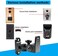 حامل مكبرات صوت جداري عالمي Howonder BS-218pro، مناسب لمكبرات الصوت الصغيرة، قابل للتعديل عموديًا بزاوية 120 درجة وأفقيًا بزاوية 180 درجة، يتحمل وزنًا يصل إلى 13.6 كجم، متوافق مع مكبرات صوت Bose وJBL