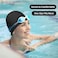 Wholelovein 4 pcs Elastic Swim Caps for Both WomenMenKids Fabric Durable Non-Waterproof Cloth Swimming Pool Cap Elastic Bathing Cap