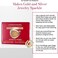 CONNOISSEURS Jewelry Wipes - Compact Gold and Silver Jewelry Cleaner, 30 Count (Pack of 1, no gemstone