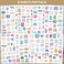 bloom daily planners InspirationalMotivational Quotes Planner Stickers (8 Sheets / 200Stickers- Hand-Lettered Positive Cute Aesthetic Quotes for Decorating Organizers, Scrapbooks, Laptops, etc.