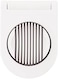KitchenAid Classic Egg Slicer with Stainless Steel Wires, 9 Inch, White