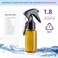 TANSHINE Small Spray Bottle 2oz 50ml Travel Size Mini Fine Mist Water Spray Bottles Small,Portable Hand Sanitiser Alcohol Spray Bottle,Plastic Refillable Empty Face Mister Spray Bottle with Clip,5pcs