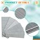 Zhengmy 23 Gauge Pin Nails Headless Pins Nails 7 Sizes Assorted Galvanized Brad Nails 2/5 Inch to 1 Inch, Pin Nails for Molding Cabinetry Building Assembly, 3500 Pieces (Stainless Steel