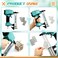 Zhengmy 23 Gauge Pin Nails Headless Pins Nails 7 Sizes Assorted Galvanized Brad Nails 2/5 Inch to 1 Inch, Pin Nails for Molding Cabinetry Building Assembly, 3500 Pieces (Stainless Steel