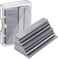 Zhengmy 23 Gauge Pin Nails Headless Pins Nails 7 Sizes Assorted Galvanized Brad Nails 2/5 Inch to 1 Inch, Pin Nails for Molding Cabinetry Building Assembly, 3500 Pieces (Stainless Steel