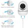AOZTSUN Baby monitor Mount Compatible with HelloBaby HB65/HB66/HB248,ANMEATE SM935E Baby Monitor Camera 15.7 inches Flexible Clip Clamp Mount Long Gooseneck Arm, Baby Monitors Holder Without Tools