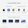 Plugable USB 3.0 or USB C to HDMI Adapter for Dual Monitors, Universal Video Graphics Adapter for Mac and Windows, Thunderbolt 3/4, USB 3.0 or USB-C, 1080p@60Hz