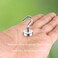 Neosmuk Steel Magnetic Hooks, 22 LbHeavy Duty Earth Magnets With Hook For Refrigerator, Extra Strong Cruise Hook For Hanging, Magnetic Hanger For Curtain, Grill (6, Silver