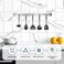 Neosmuk Steel Magnetic Hooks, 22 LbHeavy Duty Earth Magnets With Hook For Refrigerator, Extra Strong Cruise Hook For Hanging, Magnetic Hanger For Curtain, Grill (6, Silver
