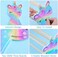 Basumee Girls Headband Holder Organizer Hair Hoop Headband Display Stand Unicorn Hairband Stand Organizer Headband Storage Home Room Decors for Girls, Rainbow