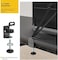 IMtKotW TV Safety Straps Furniture and TV Wall Anchors and Punch-Free Clamp Straps for Baby Proofing, VESA Mounting, Metal Connectors, Black