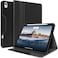 جراب H HOLIMET لجهاز iPad Air 11 بوصة M3 (2025) / M2 (2024) / iPad Air الجيل الرابع والخامس 10.9 بوصة 2022/2020، غطاء خلفي ناعم مقاوم للصدمات مع حامل قلم، مصنوع من الجلد النباتي، خاصية التشغيل/الإيقاف