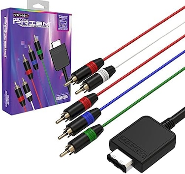 كابل مكونات Retro-Bit Retro Prism لجهاز Gamecube
