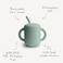 Mushie Silicone Training Cup with Straw for Baby - 175ml Leak-Resistant Cups for Toddlers with Removable Lid - BPA-Free, Dishwasher SafePowder Blue